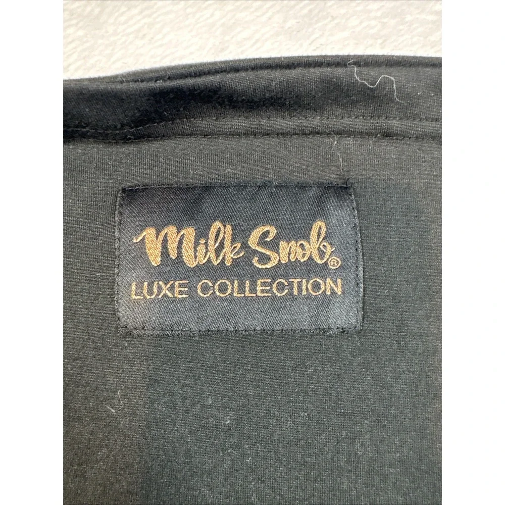 Milk Snob Nursing/Car‎ Seat Cover Black Gender Neutral Chic Classy